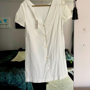 Theory dress with buttoned back 8 size